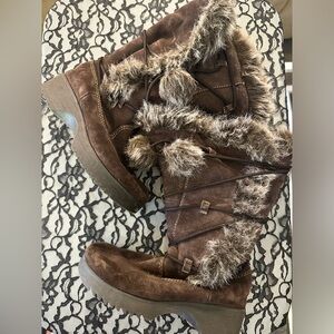 Report leather boots